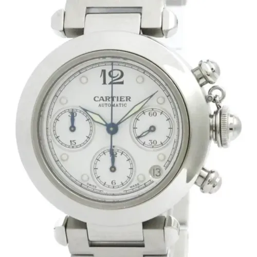 Pre-owned Watches, male, , Size: ONE SIZE Pre-owned Stainless Steel watches - Cartier Vintage - Modalova