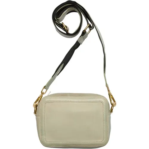 Mint Boxy Clutch with Light Gold Accents , female, Sizes: ONE SIZE - Btfcph - Modalova