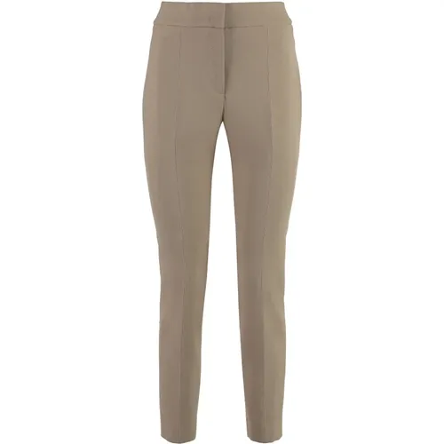 Stretch-Gabardine-Zigarettenhose , Damen, Größe: 2XL - PESERICO - Modalova