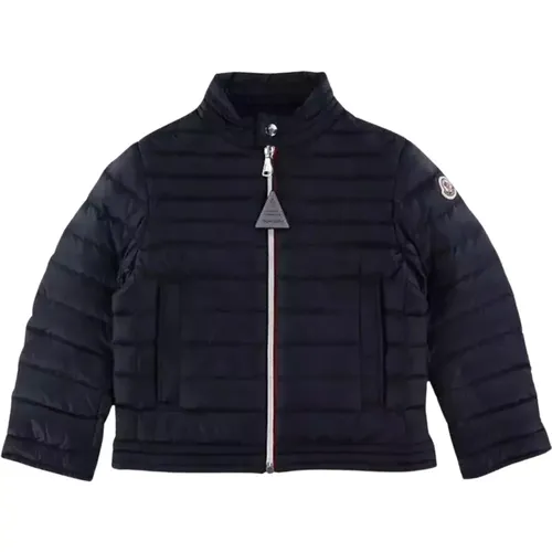 Jungen Steppjacke Marineblau - Moncler - Modalova