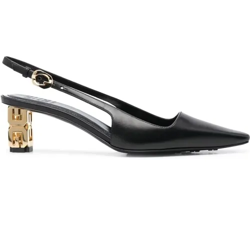 G Cube Slingback Pumps , female, Sizes: 5 1/2 UK, 4 1/2 UK, 4 UK - Givenchy - Modalova