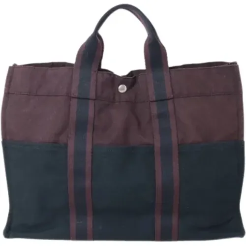 Pre-owned Tote Bags, female, , Size: ONE SIZE Pre-owned Canvas totes - Hermès Vintage - Modalova