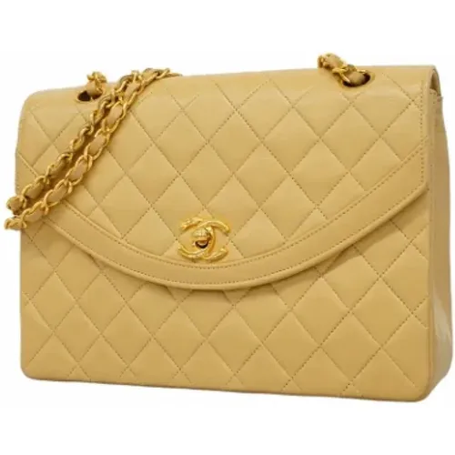 Pre-owned Leather chanel-bags , female, Sizes: ONE SIZE - Chanel Vintage - Modalova