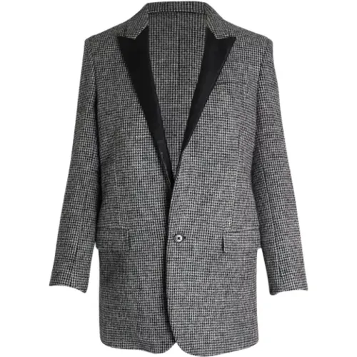 Pre-owned Wool outerwear , female, Sizes: M - Yves Saint Laurent Vintage - Modalova