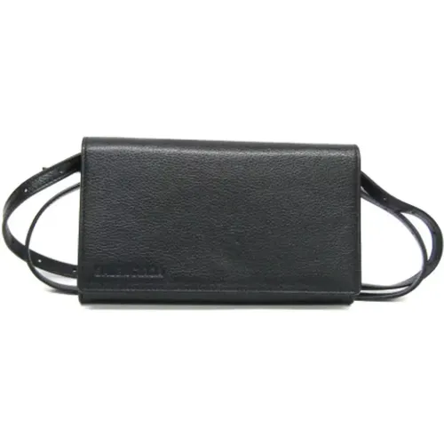 Pre-owned Cross Body Bags, female, , Size: ONE SIZE Pre-owned Leather shoulder-bags - Balenciaga Vintage - Modalova