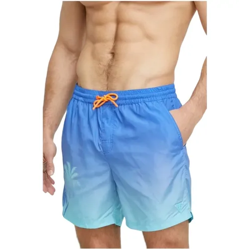 Short Swimwear for Men , male, Sizes: XL - Guess - Modalova