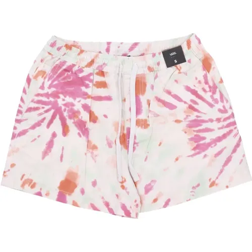 Lockerer Print Weiße Shorts , Damen, Größe: M - Vans - Modalova