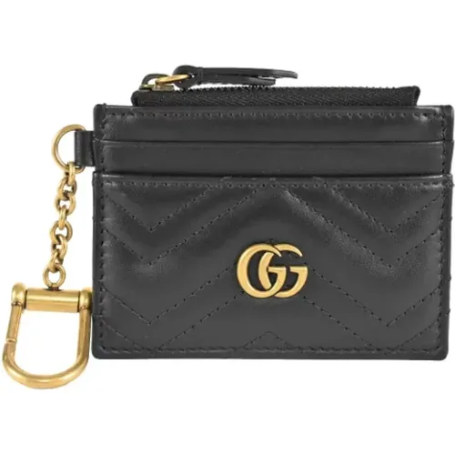 Pre-owned Wallets, female, , Size: ONE SIZE Pre-owned Leather shoulder-bags - Gucci Vintage - Modalova