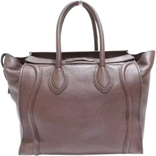 Pre-owned Leather celine-bags , female, Sizes: ONE SIZE - Celine Vintage - Modalova