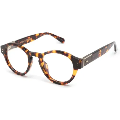 Glasses, unisex, , Size: 47 MM /Havana Optical Frame, versatile and stylish - Linda Farrow - Modalova