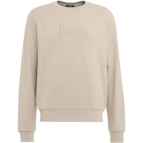Mens Clothing Sweatshirts Ss24 , male, Sizes: XL - Herno - Modalova