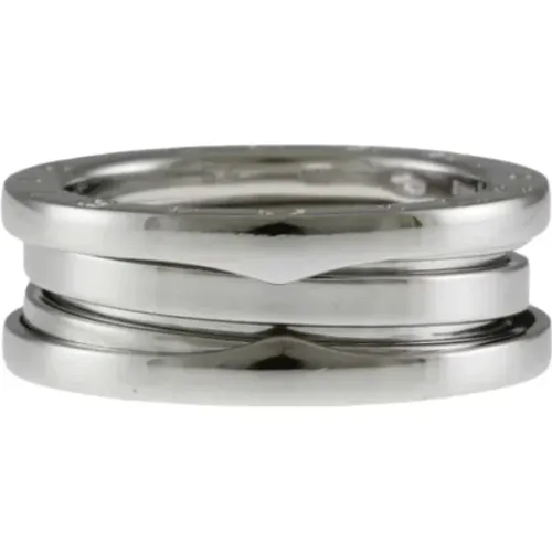 Pre-owned Jewellery, female, , Size: ONE SIZE Pre-owned White Gold rings - Bvlgari Vintage - Modalova