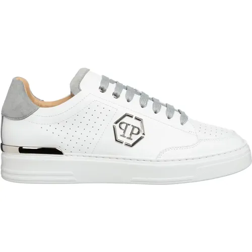 Einfache Low-top Sneakers , Herren, Größe: 39 EU - Philipp Plein - Modalova