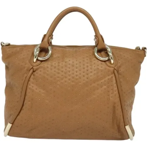 Pre-owned Tote Bags, female, , Size: ONE SIZE Pre-owned Leather handbags - Bally Pre-owned - Modalova