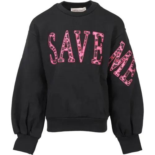 Lässiger Sweatshirt mit Modernem Stil - alberta ferretti - Modalova