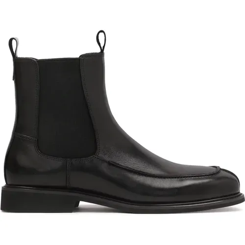 Schwarze Chelsea Boots mit Naht , Herren, Größe: 41 EU - Kazar - Modalova