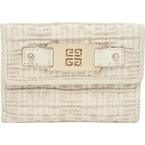 Pre-owned Canvas wallets , female, Sizes: ONE SIZE - Givenchy Pre-owned - Modalova