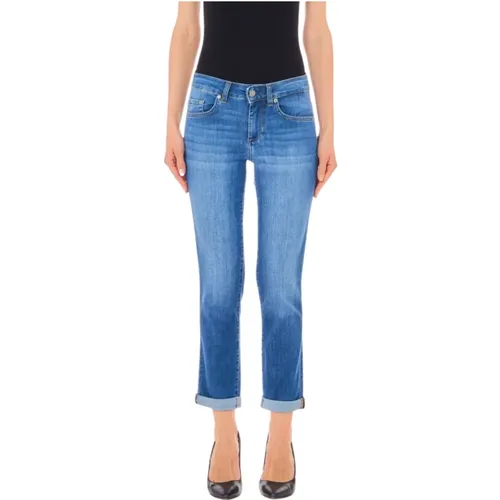 Monroe Tasche Strass Jeans , Damen, Größe: W29 - Liu Jo - Modalova
