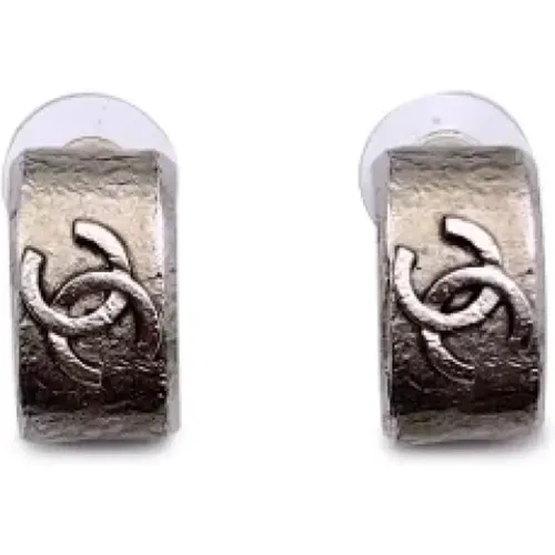 Pre-owned Jewellery, female, , Size: ONE SIZE Pre-owned Metal earrings - Chanel Vintage - Modalova