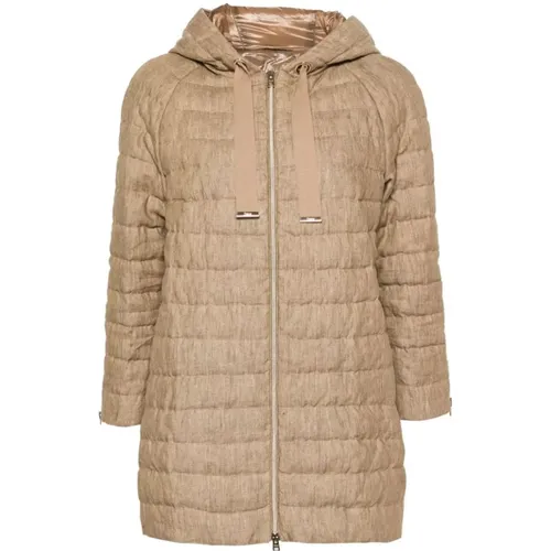 Stylish Hooded Puffer Jacket , female, Sizes: XL - Herno - Modalova