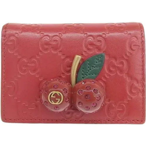 Pre-owned Leather Wallet , unisex, Sizes: ONE SIZE - Gucci Vintage - Modalova