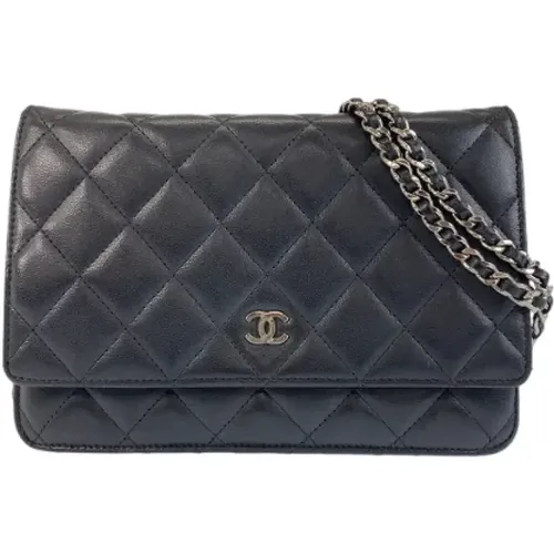 Pre-owned Shoulder Bags, female, , Size: ONE SIZE Pre-owned Leather crossbody-bags - Chanel Vintage - Modalova