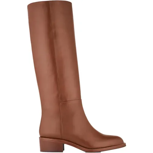 Cinnamon Designer Flat Boot , female, Sizes: 6 UK, 3 UK, 4 UK, 4 1/2 UK - Aquazzura - Modalova