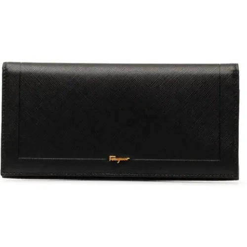 Pre-owned Leather wallets , female, Sizes: ONE SIZE - Salvatore Ferragamo Pre-owned - Modalova