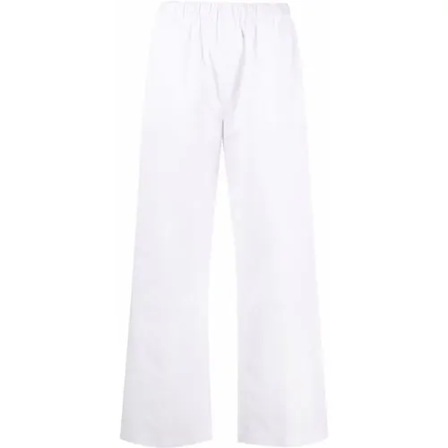 Stylish Bianco Pants for Women , female, Sizes: S, XS - Aspesi - Modalova