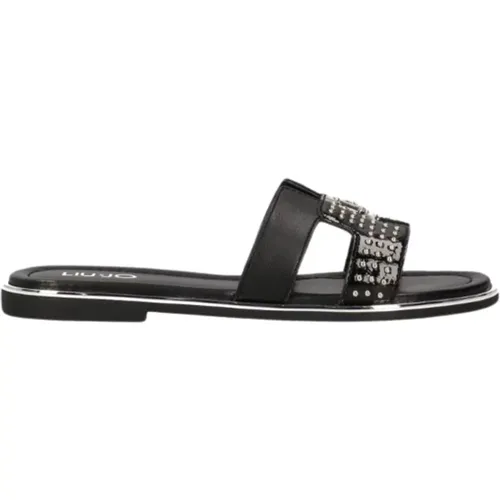 Sliders, female, , Size: 5 US Studded Women's Slides Sally - Liu Jo - Modalova