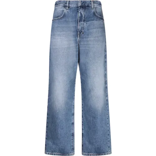 Cotton Jeans Mid-Rise Classic Pockets , male, Sizes: W30, W32 - Givenchy - Modalova