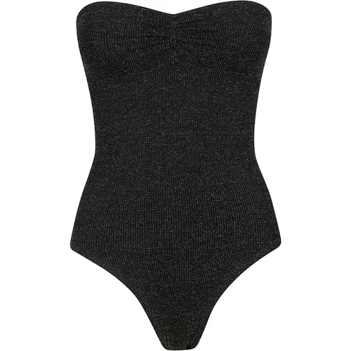 Rhinestone Swimsuit Soleil W , female, Sizes: M, S - MC2 Saint Barth - Modalova