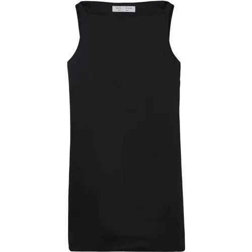 Schwarzes Satin Minikleid , Damen, Größe: M - Proenza Schouler - Modalova