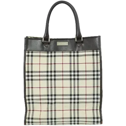 Pre-owned Canvas totes , female, Sizes: ONE SIZE - Burberry Vintage - Modalova