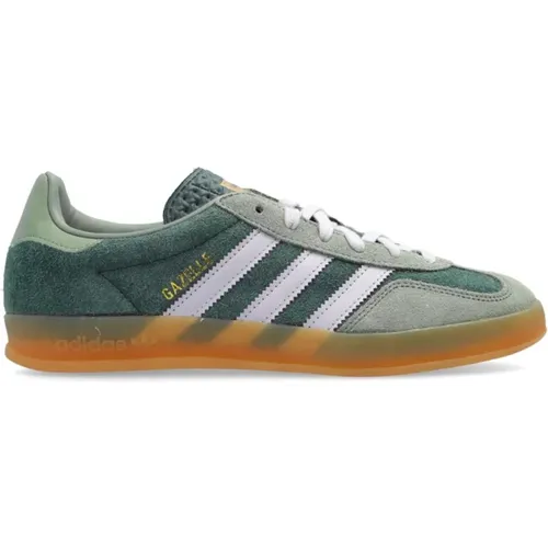 Grüne Sneakers Farbblock Design , Herren, Größe: 41 EU - Adidas - Modalova