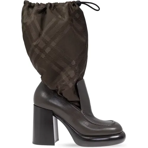 Heeled boots , female, Sizes: 7 UK, 5 UK, 4 UK, 2 UK - Burberry - Modalova