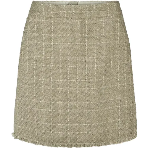 Quilted Jolene Skirt in Nomad , female, Sizes: XS, XL - RUE de Femme - Modalova