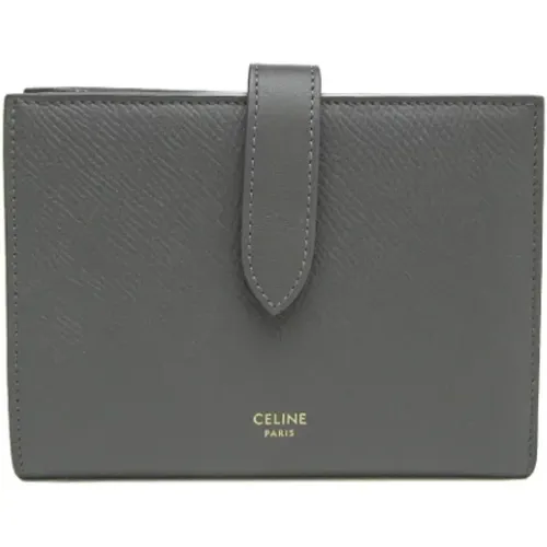 Pre-owned Leather wallets , female, Sizes: ONE SIZE - Celine Vintage - Modalova