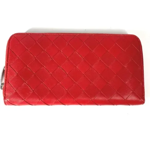 Pre-owned Wallets, female, , Size: ONE SIZE Pre-owned Leather wallets - Bottega Veneta Vintage - Modalova