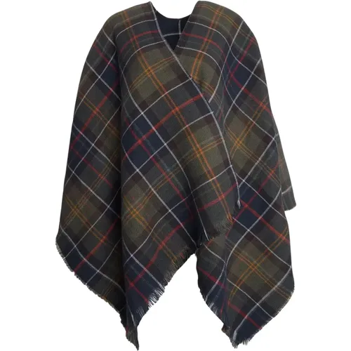 Versatile Woven Scarf with Fringing , male, Sizes: ONE SIZE - Barbour - Modalova