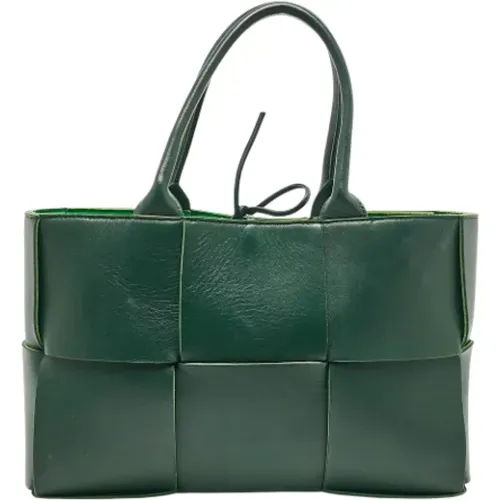 Pre-owned Leather totes , female, Sizes: ONE SIZE - Bottega Veneta Vintage - Modalova