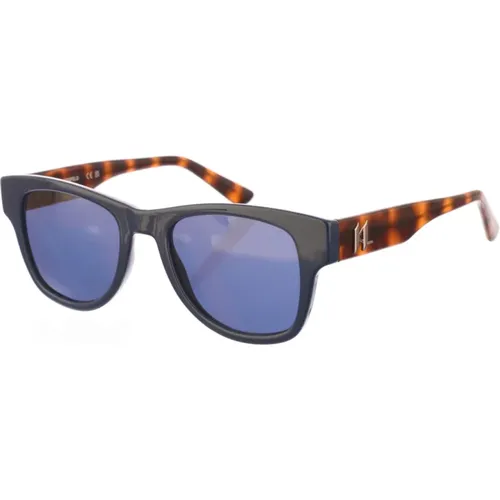 Oval Acetate Sunglasses with UV Protection , male, Sizes: ONE SIZE - Karl Lagerfeld - Modalova