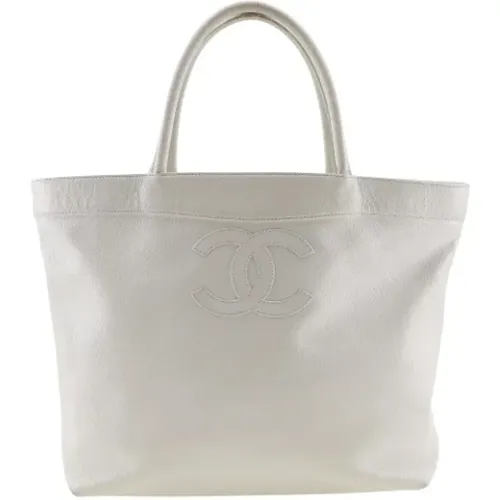 Pre-owned Tote Bags, female, , Size: ONE SIZE Pre-owned Leather chanel-bags - Chanel Vintage - Modalova