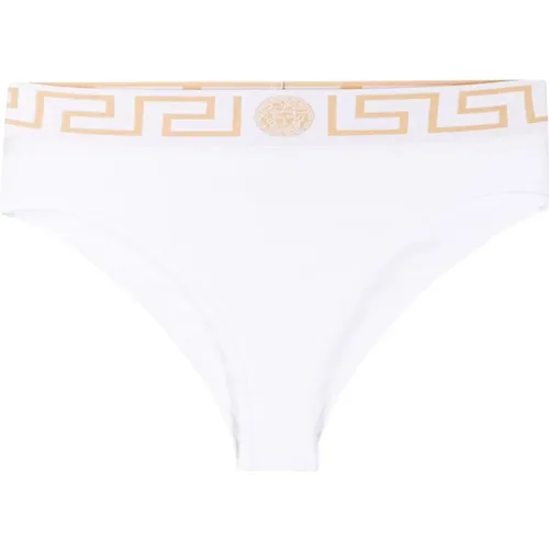 Greek Key Briefs , female, Sizes: S - Versace - Modalova