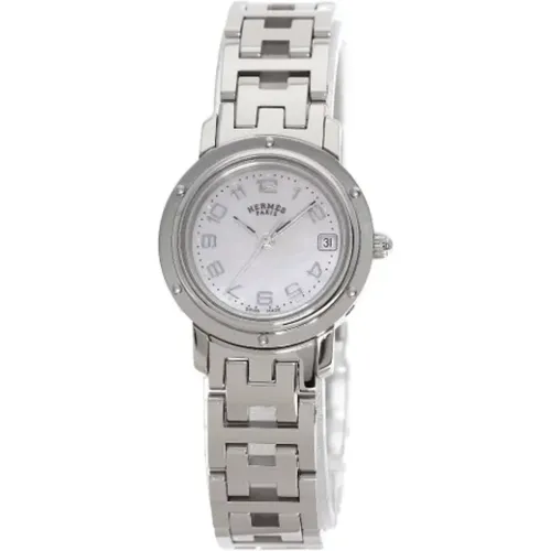 Pre-owned Watches, female, , Size: ONE SIZE Pre-owned Stainless Steel watches - Hermès Vintage - Modalova