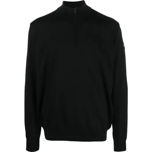 Wollen zipped pullover , male, Sizes: S, 2XL, M - PAUL & SHARK - Modalova
