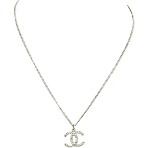 Pre-owned Jewellery, female, , Size: ONE SIZE Pre-owned Metal necklaces - Chanel Vintage - Modalova