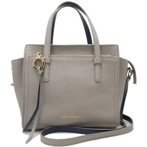 Pre-owned Leather handbags , female, Sizes: ONE SIZE - Salvatore Ferragamo Pre-owned - Modalova