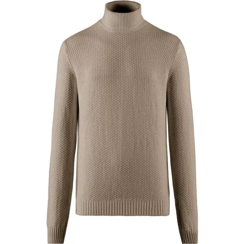 Turtlenecks, male, , Size: L Warm Tricot Turtleneck Sweater - BomBoogie - Modalova