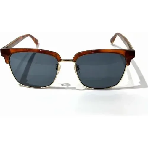 Pre-owned Accessories, female, , Size: ONE SIZE Pre-owned Plastic sunglasses - Gucci Vintage - Modalova